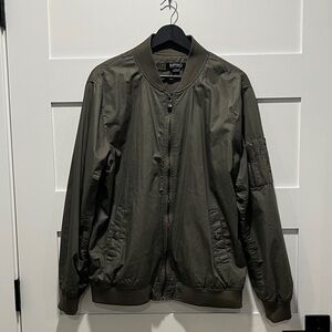 Buffalo - Unisex Green Bomber Jacket - Women’s Size Large
